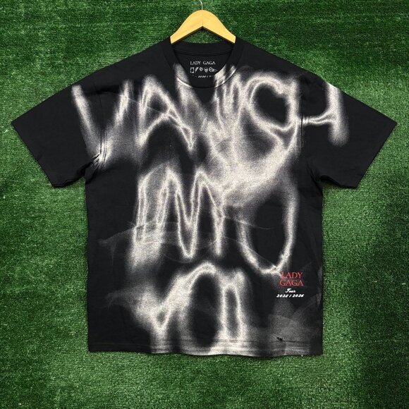Lady Gaga Vanish Into You Mayhem Ball Tour Oversized T-Shirt Size Large - Picture 1 of 5